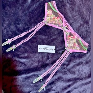 NWT For Love And Lemons Garter Belt